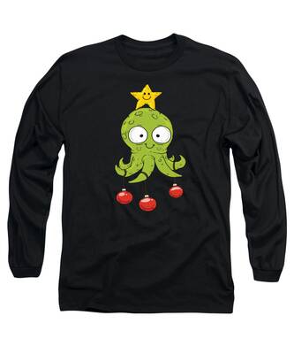 Octopus Tree Long Sleeve T-Shirts