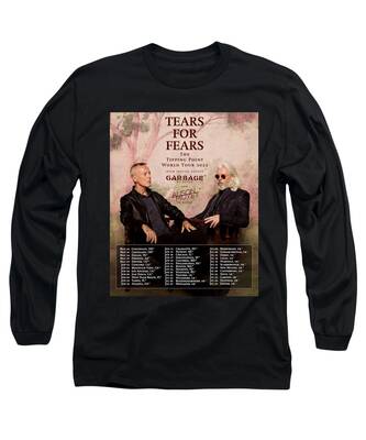 Tears For Fears 2022 T-Shirt Rule The World Tour Date 2022 Black Tee  S-2345XL