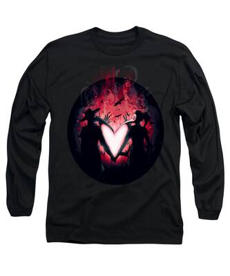 On Fire Long Sleeve T-Shirts