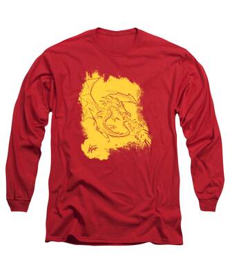 Chinese Dragon Long Sleeve T-Shirts