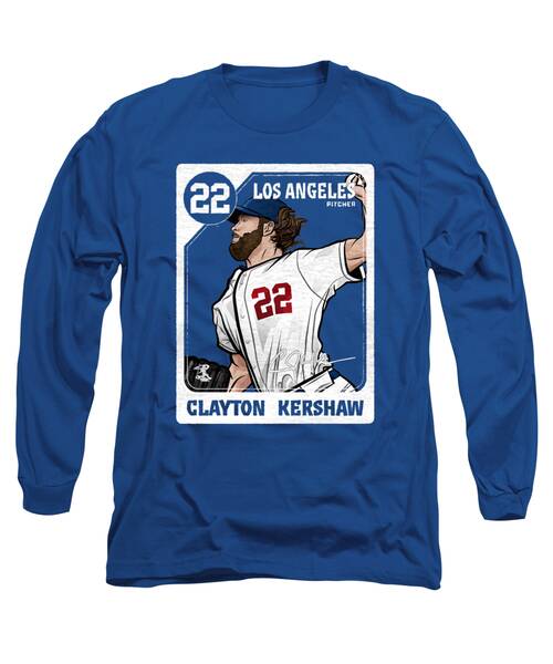 Clayton Kershaw Long Sleeve T-Shirts
