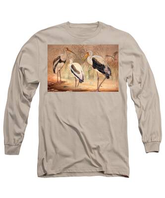 Ciconiiformes Long Sleeve T-Shirts
