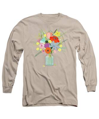 Tulip Bloom Long Sleeve T-Shirts