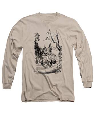 Victorian Building Long Sleeve T-Shirts
