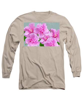 Hibiscus Syriacus Long Sleeve T-Shirts