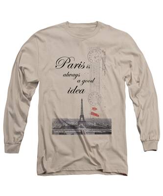 French Cities Long Sleeve T-Shirts