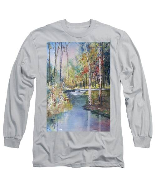 River Birch Tree Long Sleeve T-Shirts