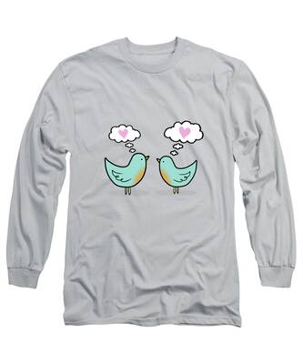 Lovebird Long Sleeve T-Shirts