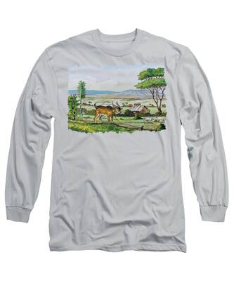Archival Inks Long Sleeve T-Shirts