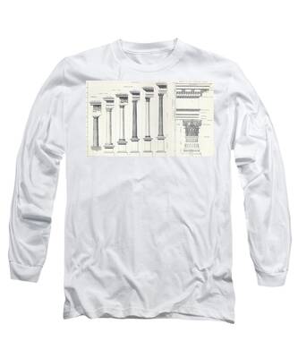 Doric Columns Long Sleeve T-Shirts