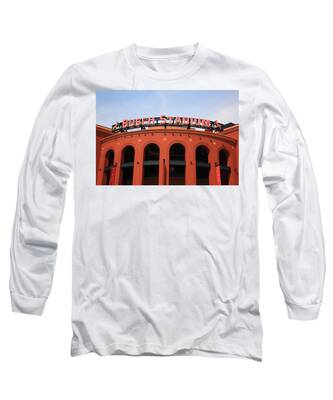 St Louis Cardinals Busch Stadium DSC06139 Long Sleeve T-Shirt by Greg  Kluempers - Fine Art America