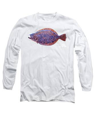To Gig or Not to Gig Flounder Long Sleeve Performance Shirt