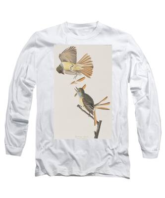 Great Crested Flycatcher Long Sleeve T-Shirts