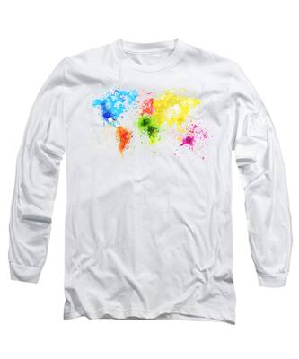 North East Asia Long Sleeve T-Shirts