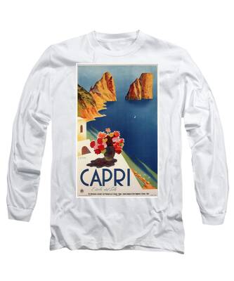 Island Of Capri Long Sleeve T-Shirts