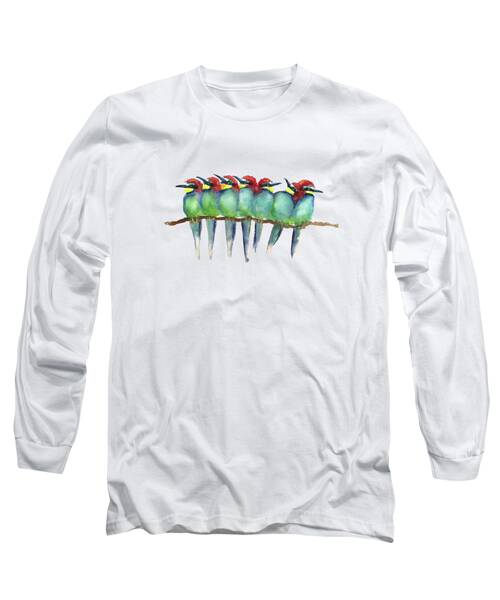 Bee Eater Long Sleeve T-Shirts