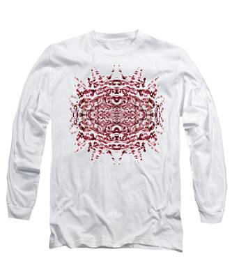 Organic Abstraction Long Sleeve T-Shirts