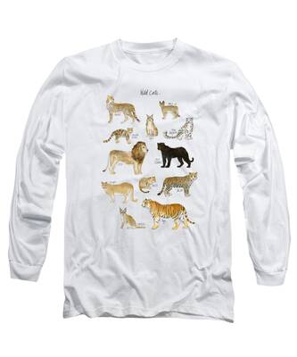 Mountain Lion Long Sleeve T-Shirts