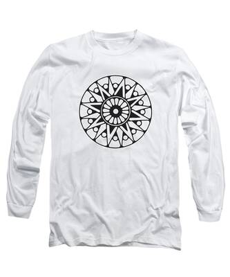 Ornate Designs And Medallions Long Sleeve T-Shirts