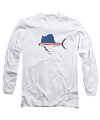 Sailfish Long Sleeve T-Shirts for Sale - Fine Art America
