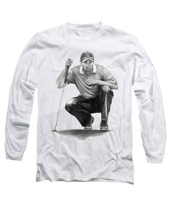 Tiger Woods Long Sleeve T-Shirts