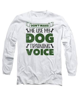 Dog Training Long Sleeve T-Shirts