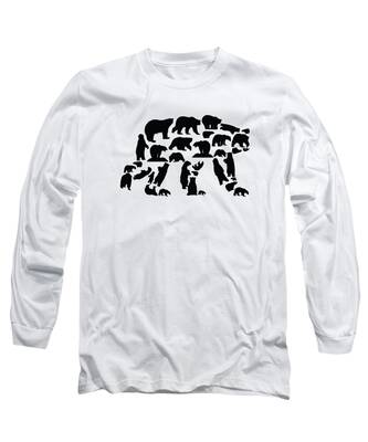 Grizzly Bear Long Sleeve T-Shirts