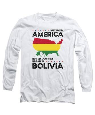Bolivia Long Sleeve T-Shirts