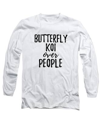 Butterfly Koi Long Sleeve T-Shirts