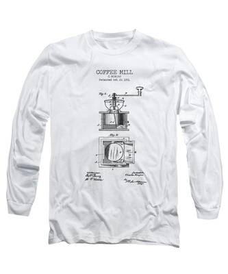 Coffee Grinder Long Sleeve T-Shirts