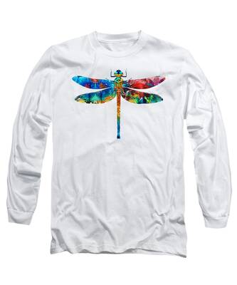 Dragonfly Wings Long Sleeve T-Shirts