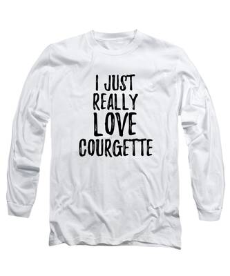 Courgettes Long Sleeve T-Shirts