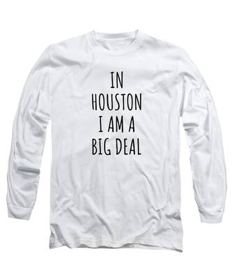 Houston Long Sleeve T-Shirts