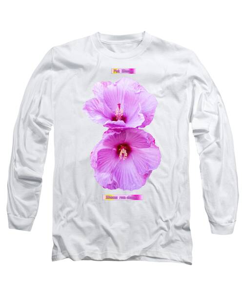 Hibiscus Rosa-sinensis Long Sleeve T-Shirts