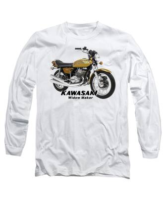 Kawasaki Motorcycle Long Sleeve T-Shirts | Pixels