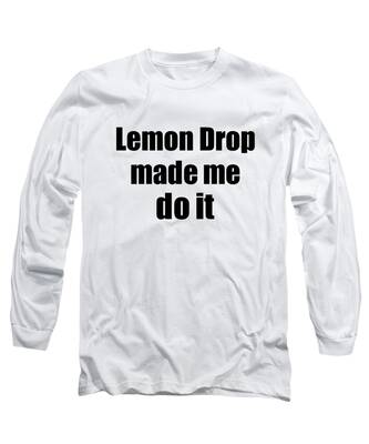 Lemon Drop Long Sleeve T-Shirts