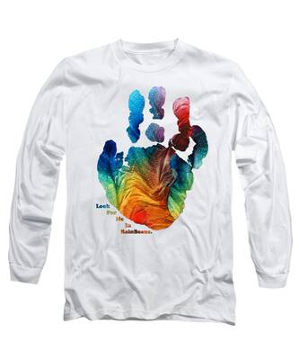 Handprint Long Sleeve T-Shirts