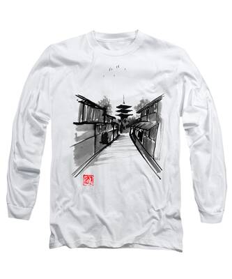 Pagoda Long Sleeve T-Shirts
