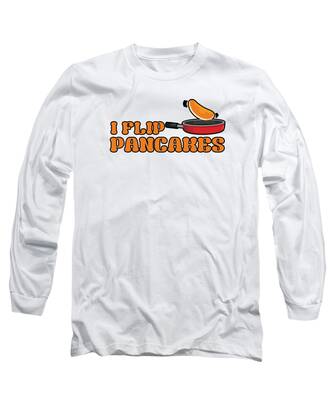Pancakes Long Sleeve T-Shirts