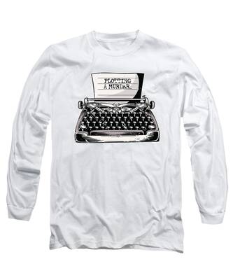 Typewriter Long Sleeve T-Shirts