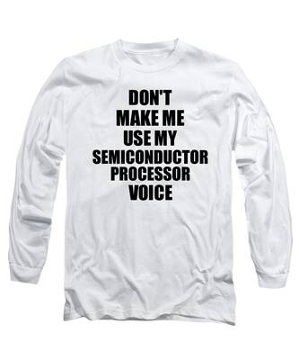 Semiconductor Long Sleeve T-Shirts