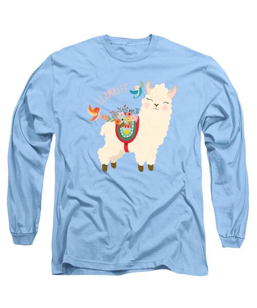 Llama Long Sleeve T-Shirts
