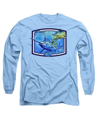 White Dolphin Long Sleeve T-Shirts