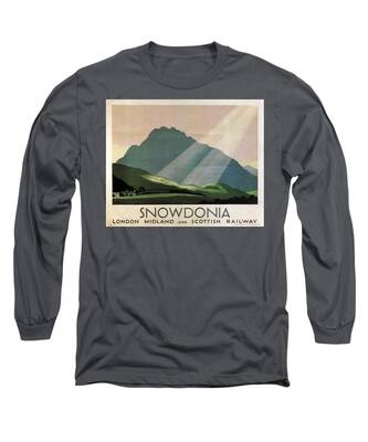 Snowdonia National Park Long Sleeve T-Shirts