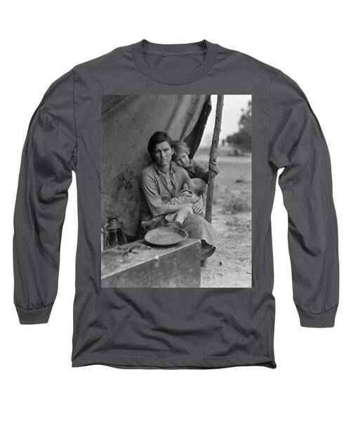 Dorothea Lange Long Sleeve T-Shirts