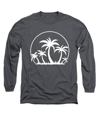 Palm Tree Long Sleeve T-Shirts
