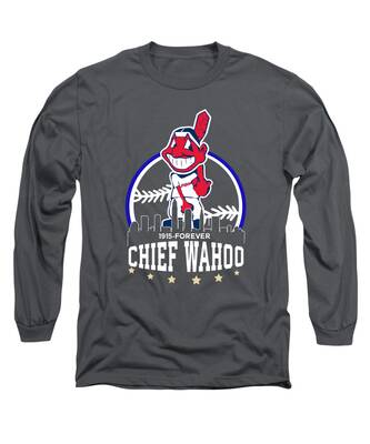 Chief Wahoo Long Sleeve T-Shirts for Sale - Fine Art America
