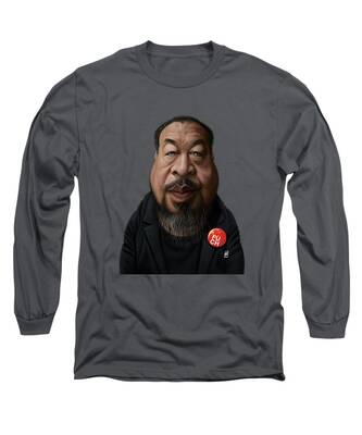 Ai Weiwei Long Sleeve T-Shirts