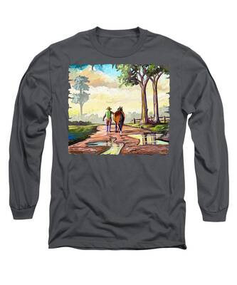 Scenic Highway Long Sleeve T-Shirts