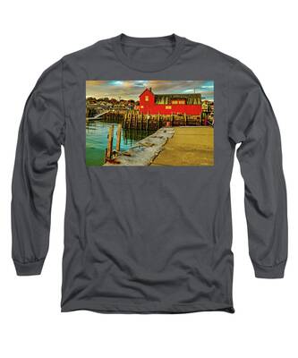 Old Fishermans Wharf Long Sleeve T-Shirts